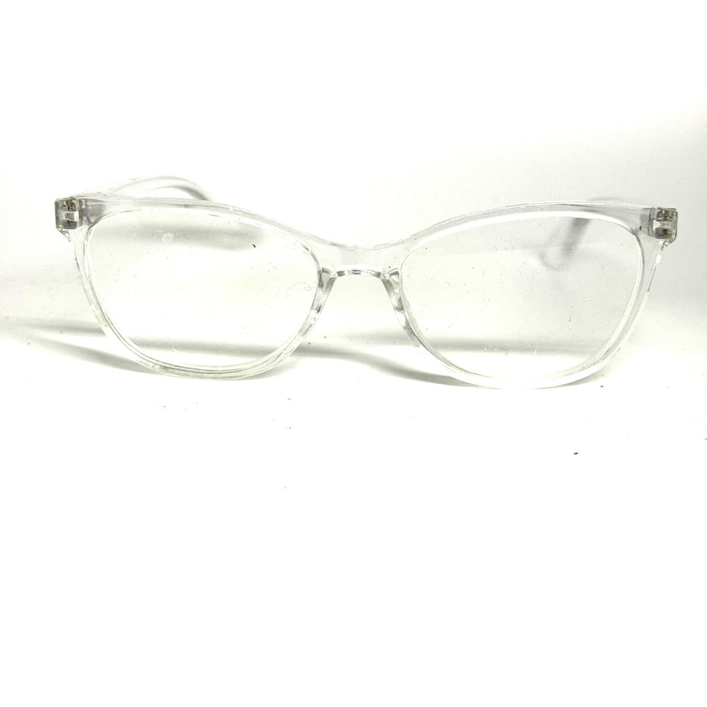 Nine West Clear Cat‎ Eye Reading Glasses VMP2210 CRY Crystal Frames